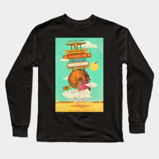 HAUNTED MOTEL SIGN Long Sleeve T-Shirt